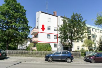 Aus Erstbesitz, top-gepflegte Balkonwohnung mit Einbauküche, bereits frei und sofort verfügbar., 80993 München, Wohnung