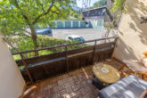 freie 4-Zimmer-Erdgeschosswohnung mit 2 Balkonen und viel Potential - Balkon 2