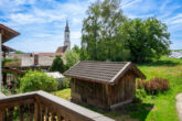Generalsaniertes kleines schönes Häusl, sofort bezugsfertig in Dorflage Nähe Wasserburg am Inn, - Ausblick vom Balkon