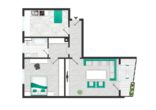 Pendlerglück in Grafing: 2-Zimmer-Wohnung mit Balkon, 4 Min. Fußweg zum Bahnhof - GrundrissWohnung4