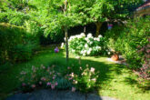 Gut gelegene Doppelhaushälfte, bereits frei in ruhiger Premiumlage, Nähe Rosenh. 30 Min.nach München - sonniger Garten